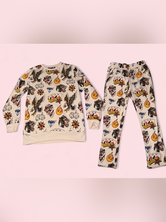 Rebel Mischief Other - Rebel Mischief NWT Tattoo Graphic Set - Size Large